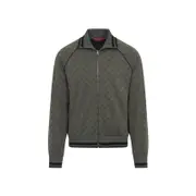 [Gucci] Gucci-Green Full Zip Polyamide Jacket-Uomo L STAND