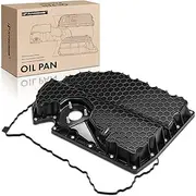 A-Premium Lower Engine Oil Pan Compatible with Audi A3 2015-2019 S3 2015-2019 TT Volkswagen Golf GTI 1.8L 2.0L
