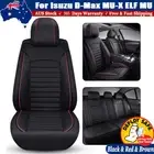 2025 Leather Car Seat Covers Front/Full Set Cushions for Isuzu D-Max MU-X ELF MU