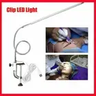 USB Adjustable LED Desk Lamp Clip Table for Manicure Tattoo Reading Book Lamp