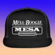 Mesa Boogie Logo Black Trucker Hat Cap Adult Size