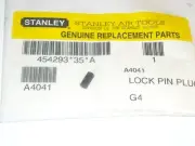 A4041, Stanley, Lock Pin Plug, Stanley Assembly Tools, New Old Stock