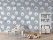 [Namly Design] Cute Sheep Pattern Wall Paper