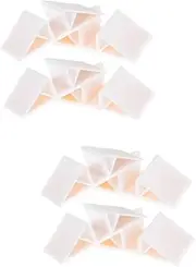 8 Pcs Fence Base Accessory Fence Accessory Hamster Accessories Small Dog Fence Hamster Fence Puppy Playpen Fence Supply Pet Supply Playpen for Puppies Kitten Playpen White Plastic