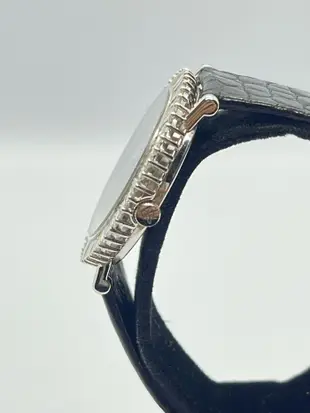 【益成當鋪】流當品 Chopard 白18K蕭邦鑽錶 手上鏈機械肖邦錶 豪華鑲嵌滿天星鑽石面 鑽圈 附盒子保證書 錶徑37mm