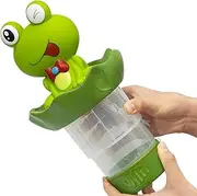 Chlorine Dispenser for Pool,Frog Chlorine Tablet Holder - Large Capacity Adjustable Release Spa Cleaning Container Equipment for Hot Spring Spas Fit 4 Tabs