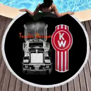 Kenworth T800 Full Filter Beach Towel Yoga Mat Wall Hanging Home Decor etc