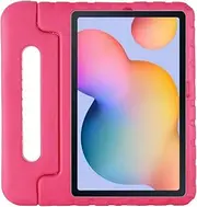 Jarttarn Kids Case Compatible with iPad Air 13 Inch (M2) 2024,Rugged Foam, Magic Handle, Stand, Pencil Holder Shockproof Cover for iPad Air 13 inch (Rose)