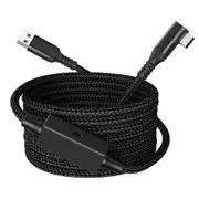 Meta Quest 3/PICO 4 VR Link Cable 5m USB-C to USB Fast Charging & PC Streaming Data Cord