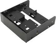 Nicear Hard Drive Caddy 5.25" to 3.5" Holder Chassis Hard Drive Holder for Floppy Computer Installation