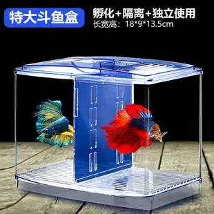 魚缸隔離盒 多功能繁殖箱 隔離盒孵化盒觀賞魚孔雀魚鬥魚缸外獨立飼養多功能繁殖壓克力懸浮『cyd8471』