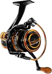 Summer and Centron Spinning Reels, 12 +1 BB Light Weight & Ultra Smooth Reel for Ice/Summer 3000/1000 Fishing Reel by QINGLER