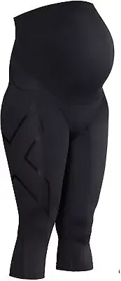2XU Pre-Natal Sport Compression 3/4 Tights (Black/Nero) Large