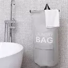 Oxford Cloth Laundry Basket Large Capacity Clothes Storage Bag Bathroom