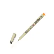 XSDK01-05 Sakura Pigma Micron 01 Marker Pen, 0.25mm Tip, Orange, Pack of 1