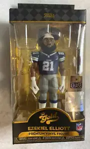 Funko Gold Ezekiel Elliott Cowboys Premium Vinyl Chase Figure New Rare VHTF