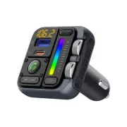 Bluetooth 5.3 FM Transmitter Car Adapter Car 42W PD30W HIFI Sound Hands-5588