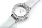 Guess w80064l1 Elite Silver Tone Leather Strap Watch Woman Mejorofertarelojes