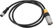 M12 5 Pin to RJ45 Ethernet Cable Water Resist M12 5 Pin Male to RJ45 Shielded Cable M12 5 Pin to RJ45 Shielded Patch Cord M12 5 Pin to RJ45 Network Cablefor Indoor Outdoor 42.52in