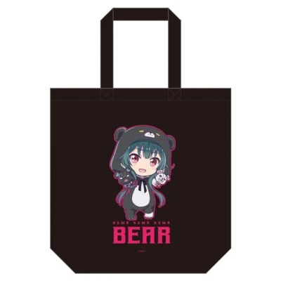 NEW Kuma Kuma Kuma Bear Yuna Cotton Tote Bag Official Japan