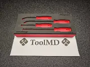 Snap-on Tools USA NEW RED Foam Organizer TRAY ONLY Seal Removal Set FMMR04B