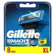Gillette Turbo Mach 3 - Replacement Head - 4.0k