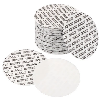 200 Pcs 60mm/2.4inch Adhesive PS Foam Pressure Sensitive Seal