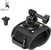 NEEWER Wrist Strap Mount for Action Camera, Adjustable Arm Band Holder with Magnetic Quick Release Camera Mount Adapter for GoPro DJI Insta360 ASASO Action Cameras for POV Video Recording Vlog, GP21