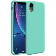 ZUSLAB iPhone XR Case Nano Silicone Shockproof Gel Rubber Bumper Protective Cover for Apple 2018 - Mint Green