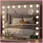 Hollywood Vanity Makeup Mirror 17 Dimmable LED Touch Control & USB Port 70*55cm