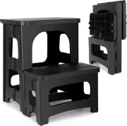 Folding 2-Step Stool, Koreal Non-Slip Fold Stools for Adults or Kids, Capacity o