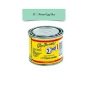 1 Shot 151L 4oz Robin Egg Blue Brush Lettering Enamel Pinstriping One Sot
