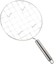 yuksok Stainless Steel Wire Roaster Grill Mesh Rustproof Easy Clean Portable Nonstick Steaming Cooling Rack for Outdoor Indoor Party
