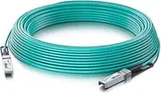 10Gtek 10G SFP+ AOC Cable - Active Optical Fiber Cable, OM3 MMF Direct-Attach Assemblies for Cisco, Ubiquiti UniFi, Mikrotik - 2-Meter