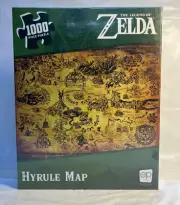 The Legend of Zelda “Hyrule Map” 1000 Piece Puzzle Factory Sealed