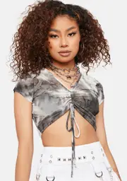 Find The Magic Tie Dye Crop Top