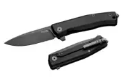 LionSTEEL Myto: hi-tech EDC folding knife for all everyday activities - Black...