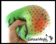 1 Jumbo 4" Gel Ball Filled Squeeze Stress Ball - Sensory, St