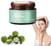 Grass-fed Beef Tallow with Frankincense Oil & Castor oil, beef tallow moisturizer for face, Organic Beef Tallow Moisturizer for Skin, beef tallow and manuka honey balm for face (1PCS)