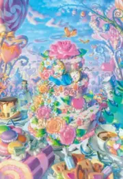 TENYO Alice in Sweets Land Alice in Wonderland 500pcs 25x36cm Jigsaw Puzzles