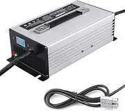 1200W Lead-Acid Batteries Chargers,12V/24V/36V/48V/60V/72V Forklift Charger with 50A/120A/175A/350A Anderson Plug for Pallet Jack, Floor Scrubber,Golf Cart Battery(Size:175A,Color:36V/25a)