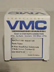 VMC 8-Wire Handlebar Switch With Choke Lever