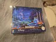 Thomas Kinkade Disney Cinderella Dancing In The Starlight 2000 Puzzle New Ceaco