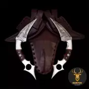 2 KARAMBIT KNIVES, Handmade High Carbon Steel Pair of Karambit Knife with Sheath