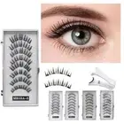 5pairs Magnetic Eyelash Set Curler Clip Quantum Kit Eyelashes False Lashe I0T9