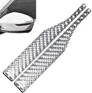 Rearview Mirror Anti-Collision Strip | Car Film Protector | Carbon Fiber Waterproof Decal for All Models Automobile