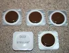 5 x STELLAR Limitless Foundation D03 sample pods deep neutral golden undertones