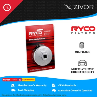 New RYCO Spin On Oil Filter Cup For SKODA OCTAVIA 1Z3 RS 147TSI 2.0L CCZA RST219 (for: MG)