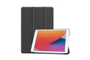 For iPad 10.2in (2021,2020,2019) Case,Smart Folio Cover Black