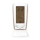 Mini Digital Clock Backlight Calendar Thermometer Display LCD Alarm Clock